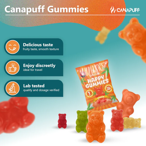CBD Gummies Orange - Image 4