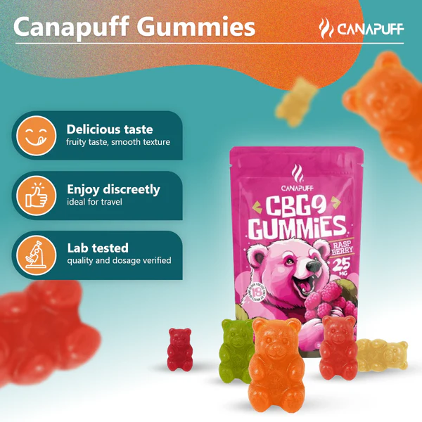 CBG9 Gummies Strawberry - Image 2