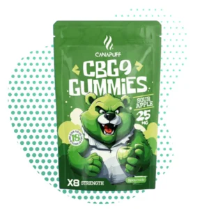 CBG9 Gummies Sour Apple