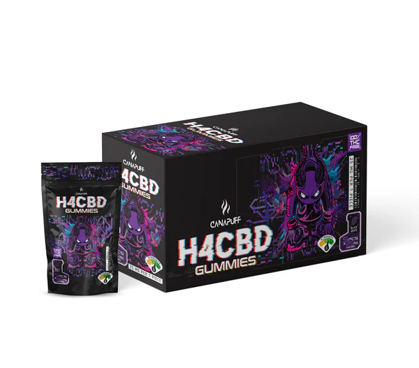 H4CBD Gummies Black Grape - Image 2