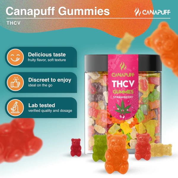 THCv Gummies Strawberry - Image 2