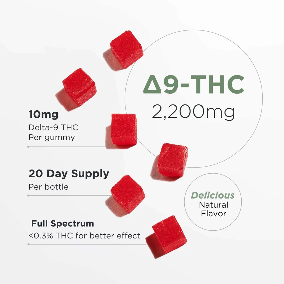 Delta-9 THC Gummies 10MG - Image 2